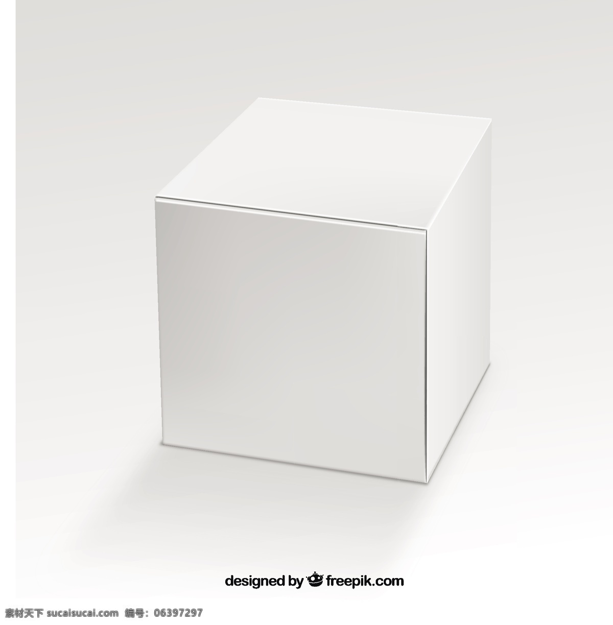空白的方盒子 模型箱 模板 包装 广场 包 白 空白 垂直 白色