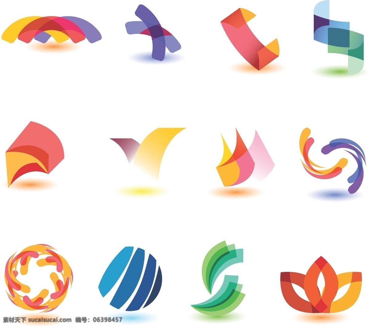 动感 彩色 图形 图案 矢量 logo 图标 矢量图 其他矢量图