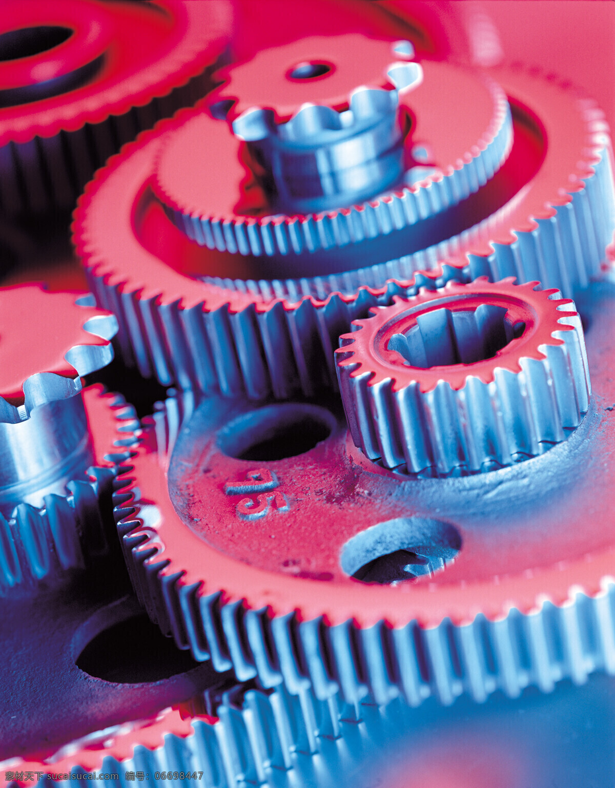 齿轮 机械 工业生产 零件 现代科技