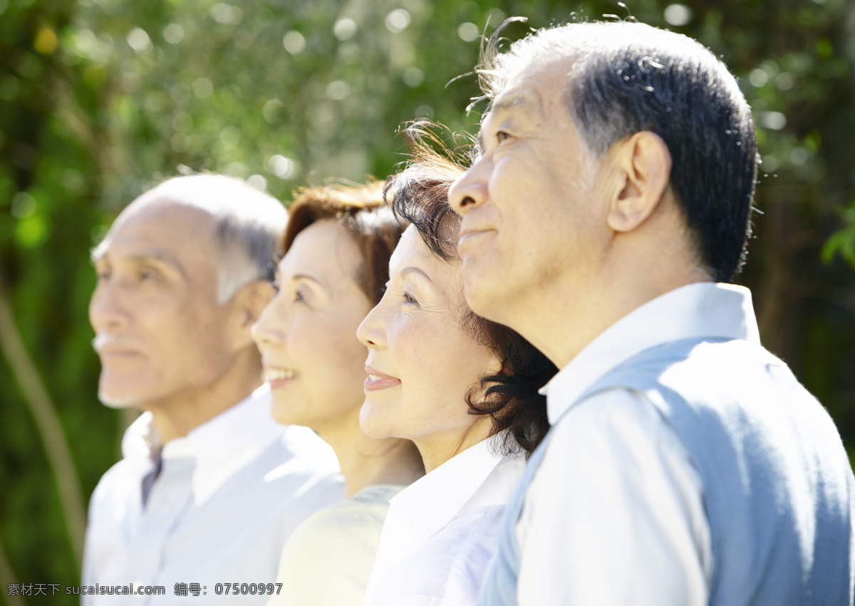 夫妻 和谐 家庭 开心 老年人 老人 绿地 平安 阳光 树 家庭成员 小孩 喜悦 幸福 幸福家庭 照相 相机 日常生活 人物图库 psd源文件