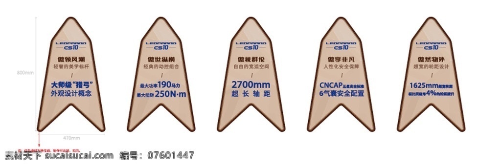 猎豹汽车 长丰猎豹 猎豹cs10 指引地贴 分层 东风小康