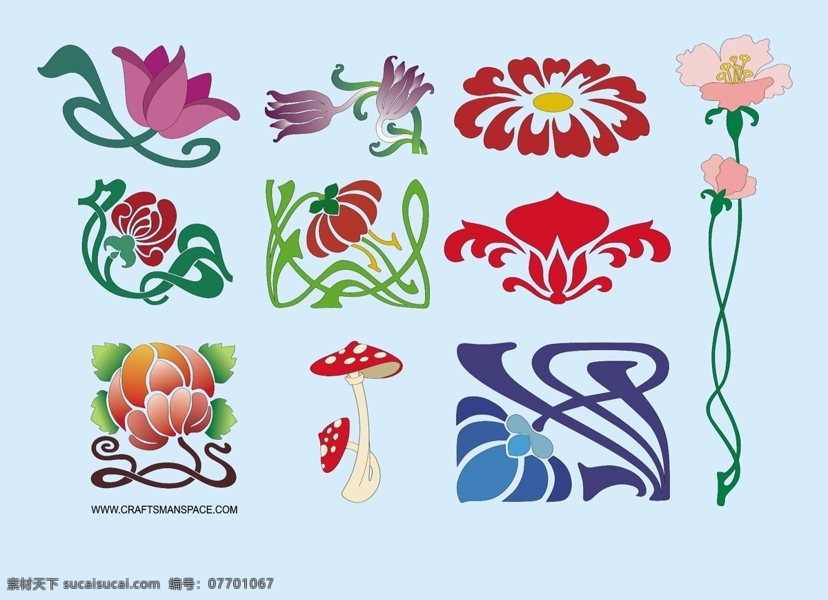 新艺 术 矢量 包 免费 艺术图案 花纹图 花纹 花 花图案 矢量图