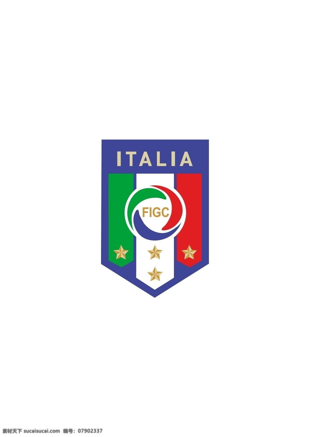 figc logo 设计欣赏 体育赛事 标志 标志设计 欣赏 矢量下载 网页矢量 商业矢量 logo大全 红色