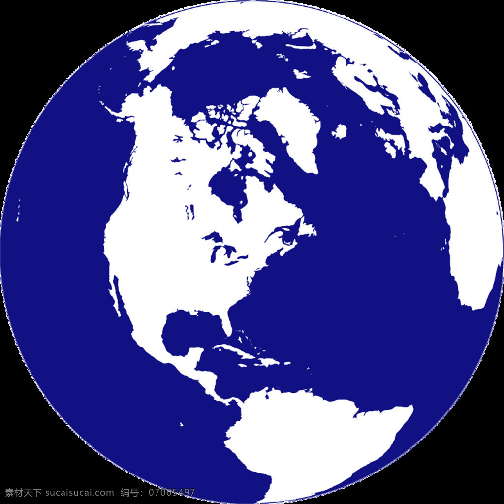 地球 北半球 北 地理 地球仪 美国 行星 插画集