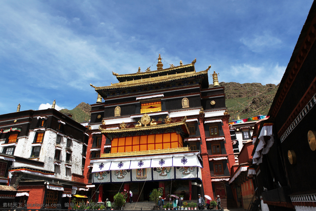 扎什伦布寺 宗教 西藏 日喀则 建筑 旅游摄影 国内旅游