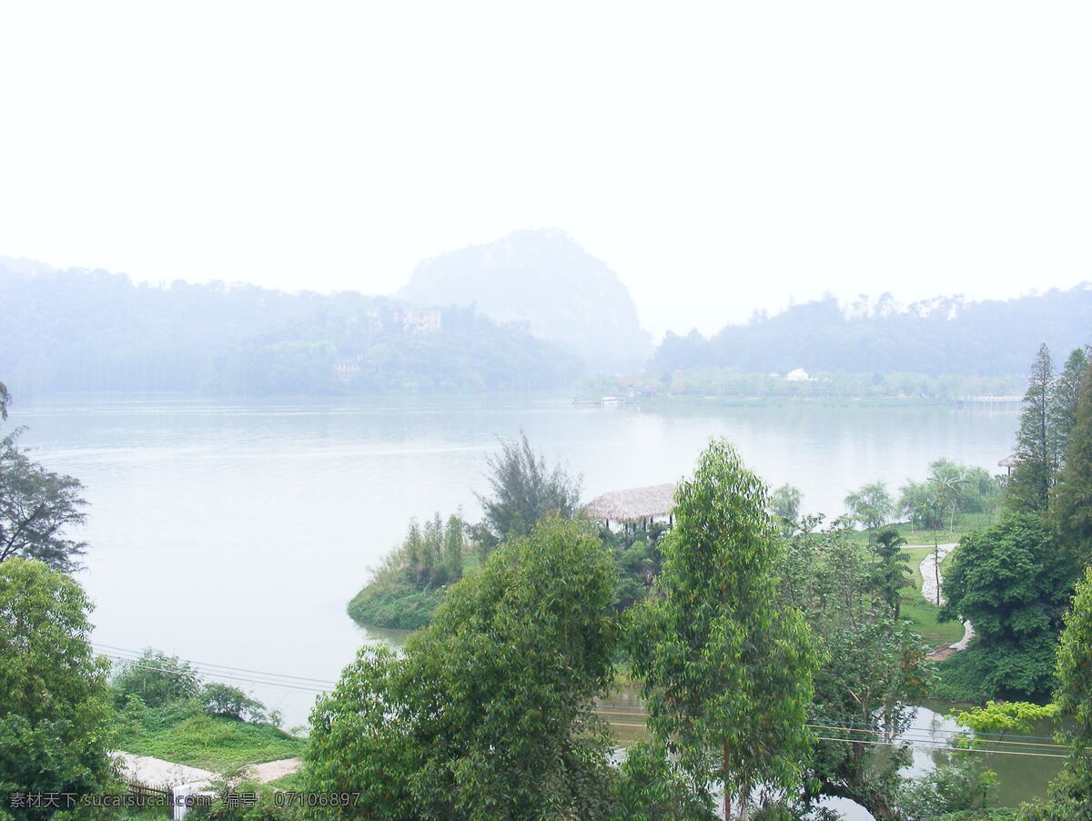 七星 剪影 风景 国内旅游 旅游 旅游摄影 摄影图库 雾气 七星剪影 七星岩 远望 大雾笼罩 边走边拍 psd源文件