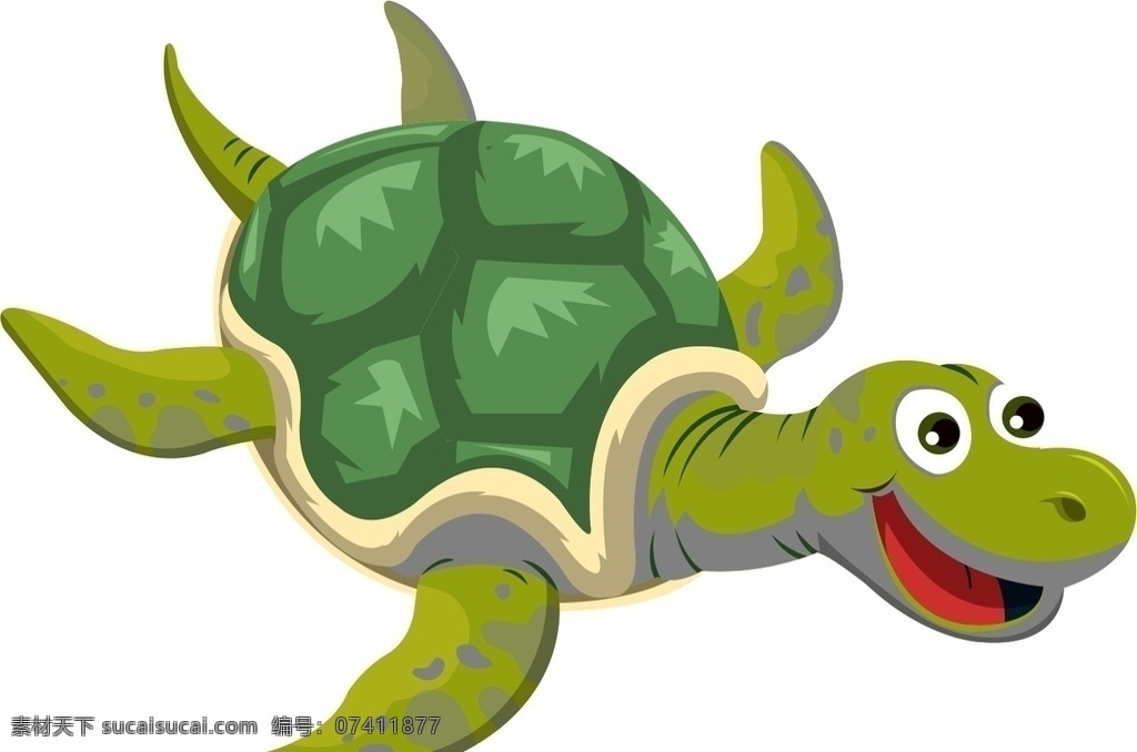 海龟图片 矢量海龟 卡通海龟 海龟 矢量 卡通 矢量动物 卡通动物 矢量素材 矢量元素 矢量素材动物