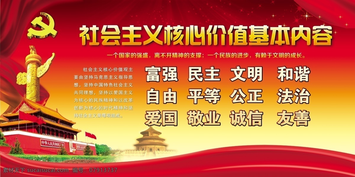 社会主义 核心 价值观 宣传 展板 挂图 群众路线 招贴 海报 基本内容 其他展板设计