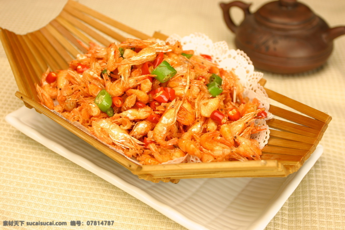 中华美食 传统美食 河虾 湘味小河虾 餐饮美食