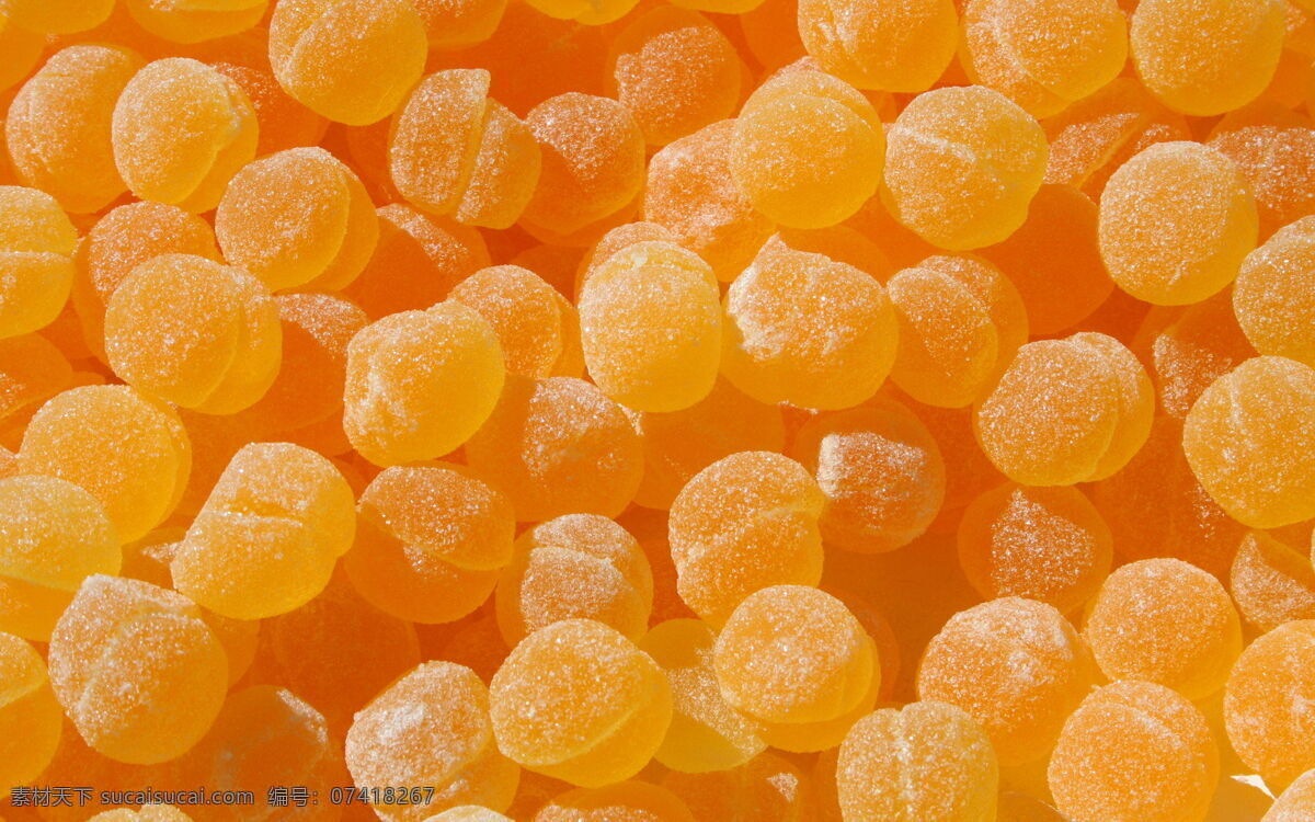 橙色 糖果 背景 背景图 儿童 黄色 卡通 甜蜜 圆球 q糖 橘子糖 软糖 背景图片