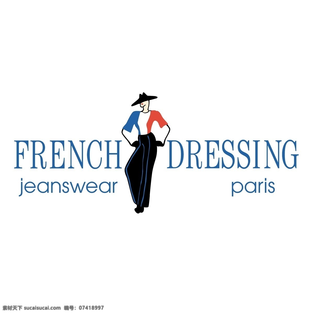 服装标识 行业标志 logo 标志 logo标志 设计素材 标识设计 平面设计 白色