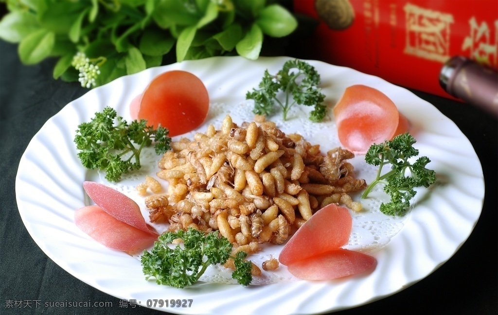 椒盐蜂蛹 美食 传统美食 餐饮美食 高清菜谱用图
