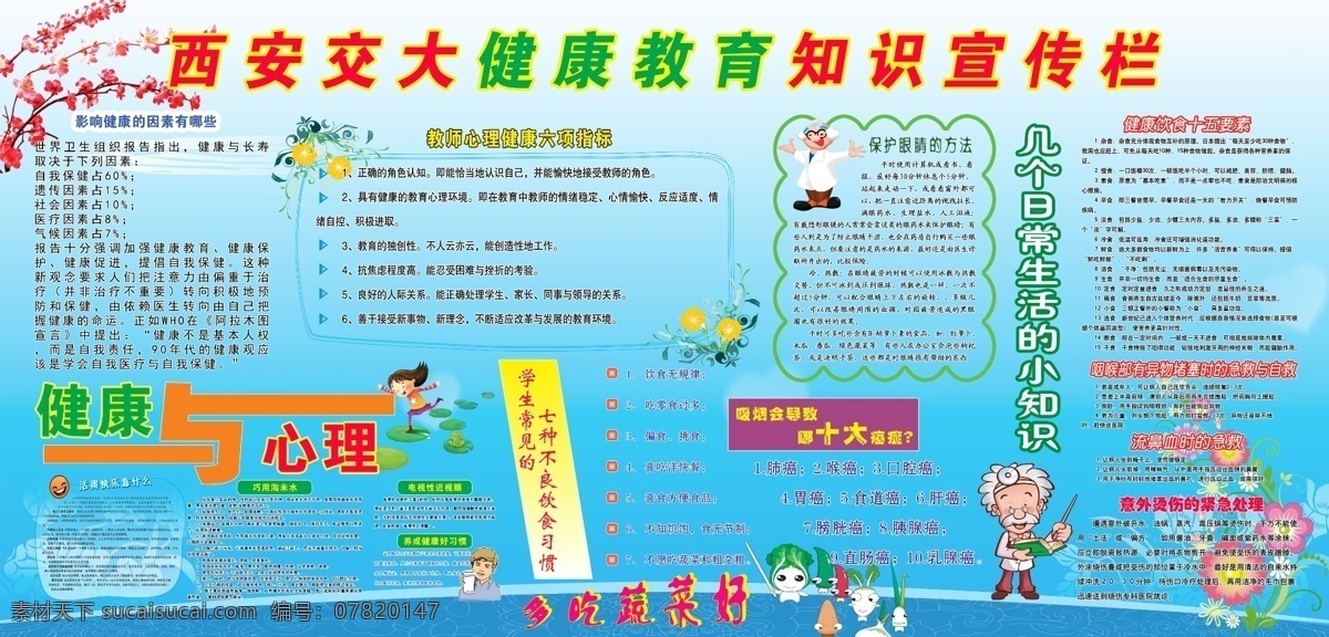 健康教育 知识 宣传栏 展板 展板底纹 健康 教育 心理健康 吸烟 医院 学生 中学生 小学生 中学 小学 心理 韩国 花卉 花草 卡通 医生 边框 健康知识 分层 源文件