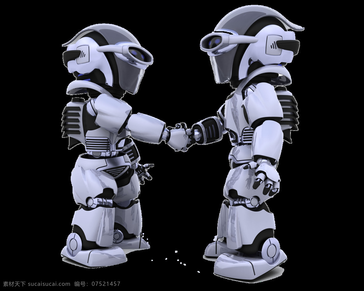 机器人 握手 梦幻 科技 机械 之手 梦幻科技 机械之手 人工智能 立体科技 机器人握手 两个机器人 实物 模型