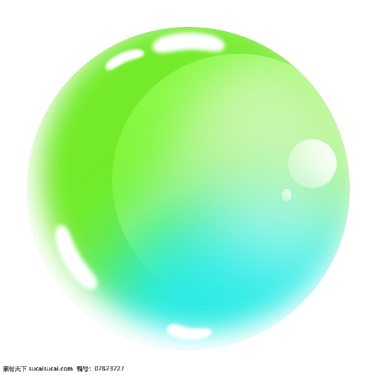 蓝绿色 梦幻 气泡 插画 梦幻的气泡 泡泡 好看的泡泡 漂浮 吹泡泡 圆形的气泡 渐变色 水泡