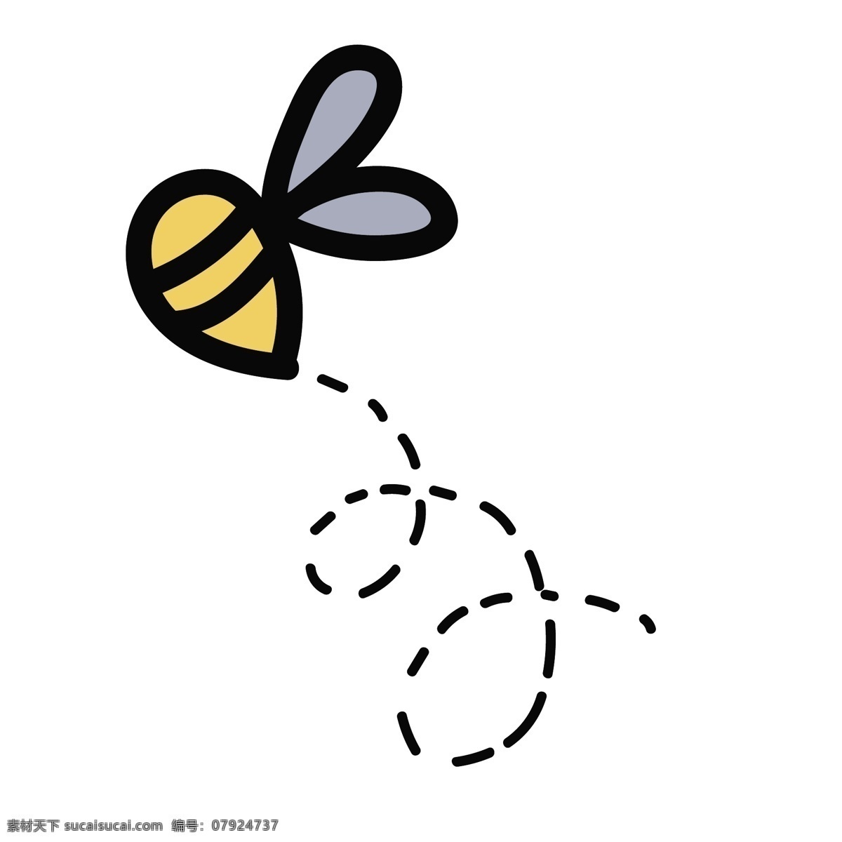 蜜蜂 简笔画 t恤印花 卡通印花 简单印花 儿童衫 线描 简单图形 卡通 印花 amp 图案
