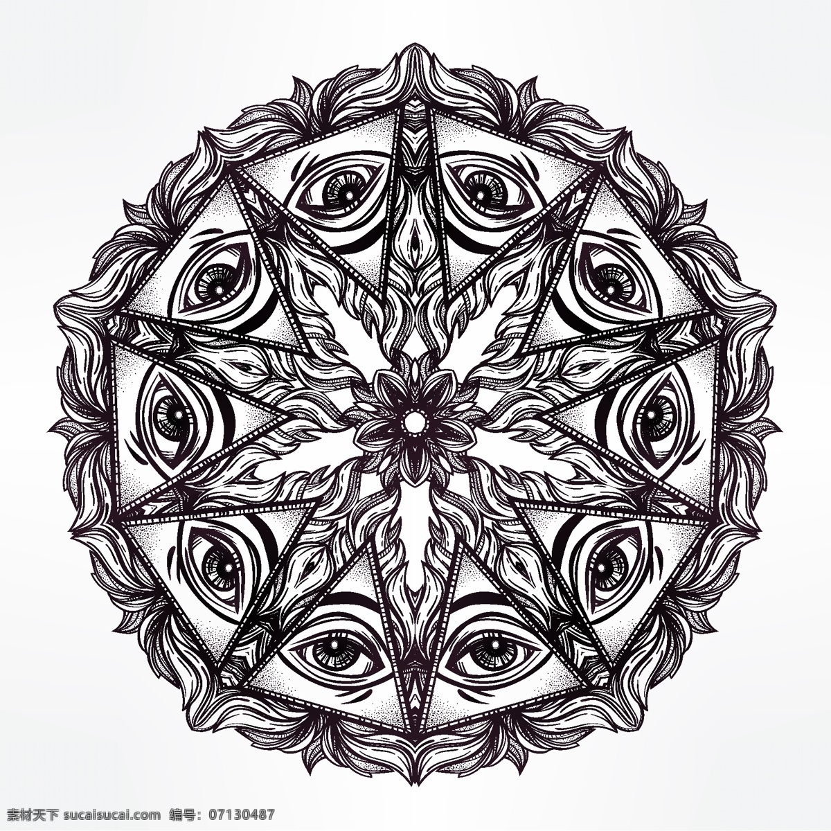 手绘 插画 图腾 矢量图 手绘插画 个性插画 手绘动物 插画矢量图 封面插画 包装图案 t恤印花 服装印花 包装设计 箱包图案 面料印花 布料图案 动物图腾 图腾插画 插画图案 图腾矢量图 手绘矢量图 手绘画矢量图 纹身矢量图 手绘花纹 装饰画 装饰画矢量图 装饰插画 手绘装饰画 眼睛 手绘眼睛 三角形 三角板 线描 黑白 动物 服装设计