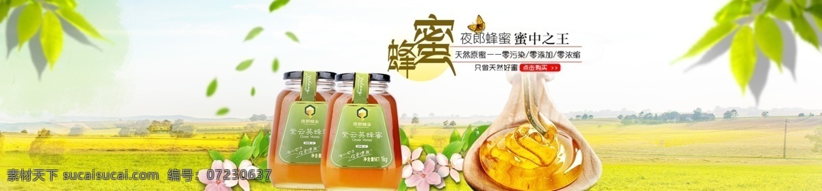 蜂蜜广告 蜂蜜 贵州特产 淘宝广告设计 海报 banner