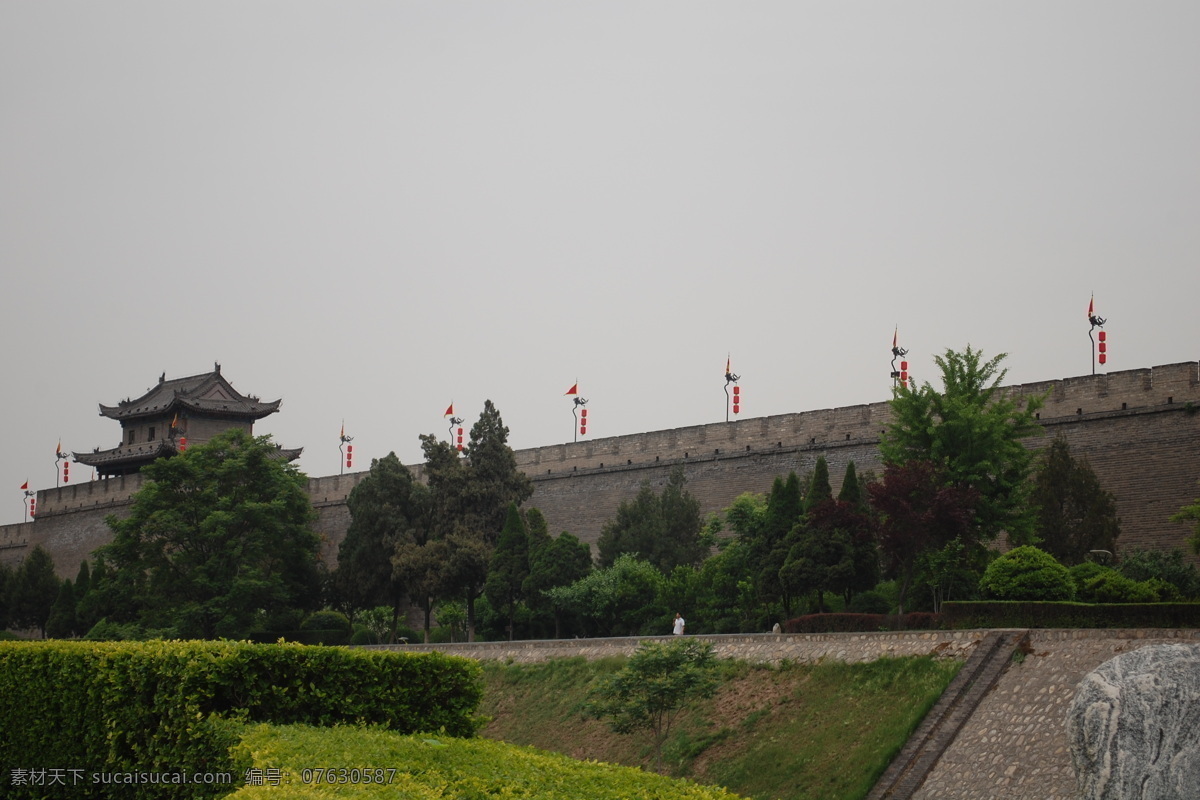 西安城墙 城墙 建筑摄影 建筑园林