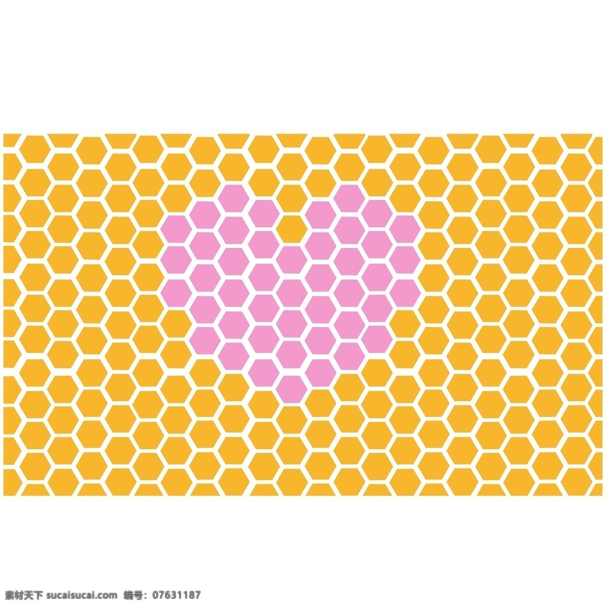 蜂巢图案填充 蜂巢 蜜蜂 蜂蜜 六边形 橙色