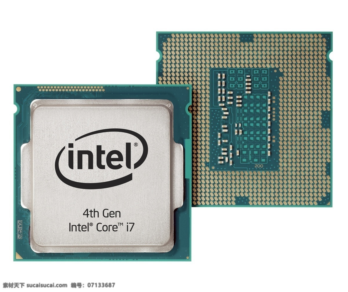 cpu i7 科学研究 现代科技 haswell 处理器 内核 四核 矢量图