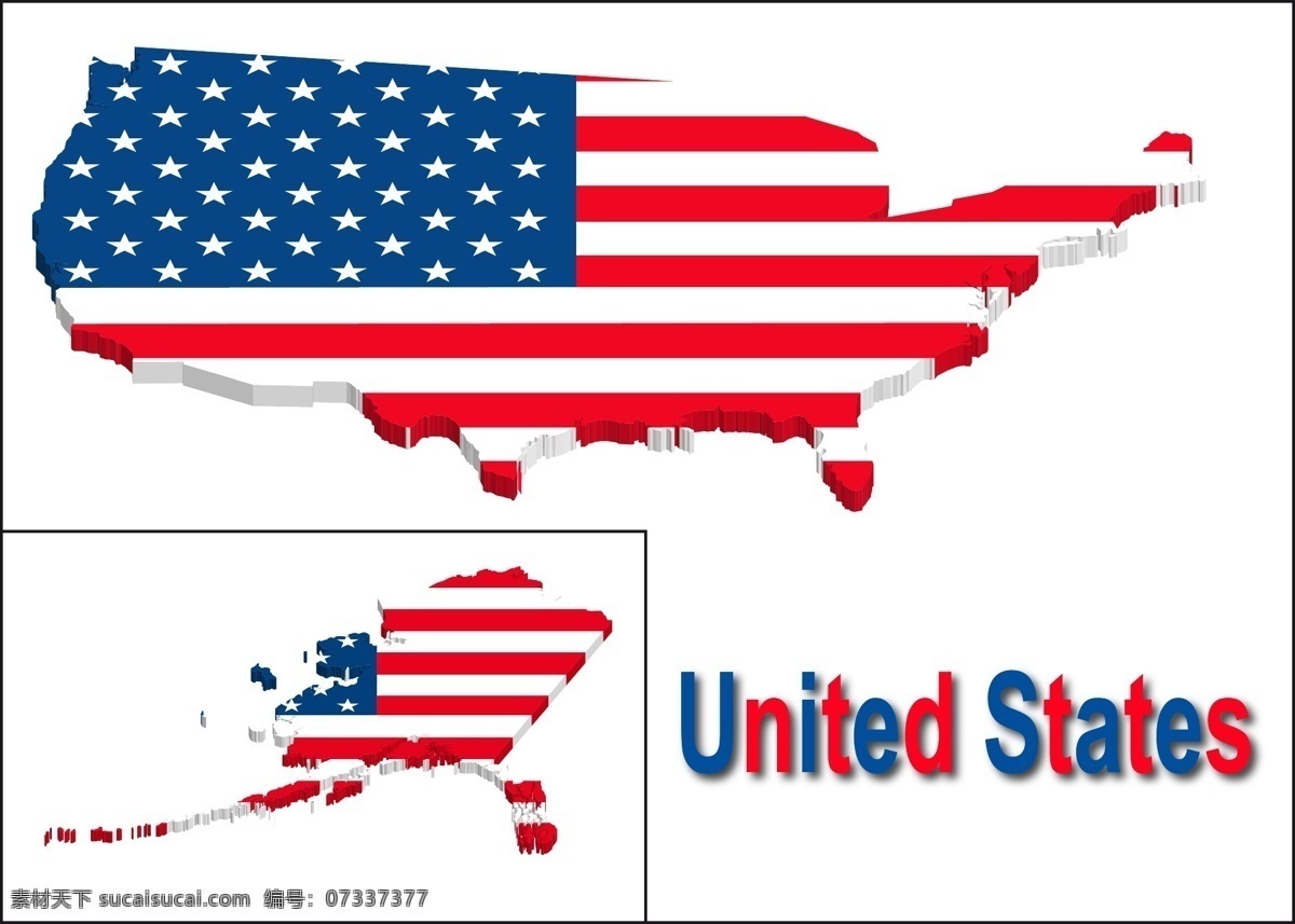 国旗 材料 形状 国家 地图 德国 俄罗斯 加拿大 美国 英国 矢量图 其他矢量图
