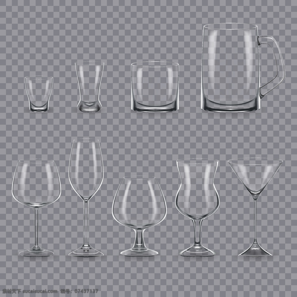 玻璃杯 矢量 玻璃杯矢量 玻璃杯素材 杯矢量素材 杯矢量 杯素材 杯 酒杯 酒杯矢量 酒杯素材 共享设计矢量 生活百科 生活用品