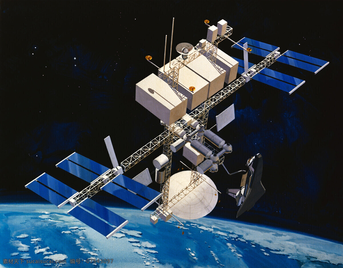 科学免费下载 地球 科技 科学 通信 通讯 卫星 星空 宇宙 现代科技