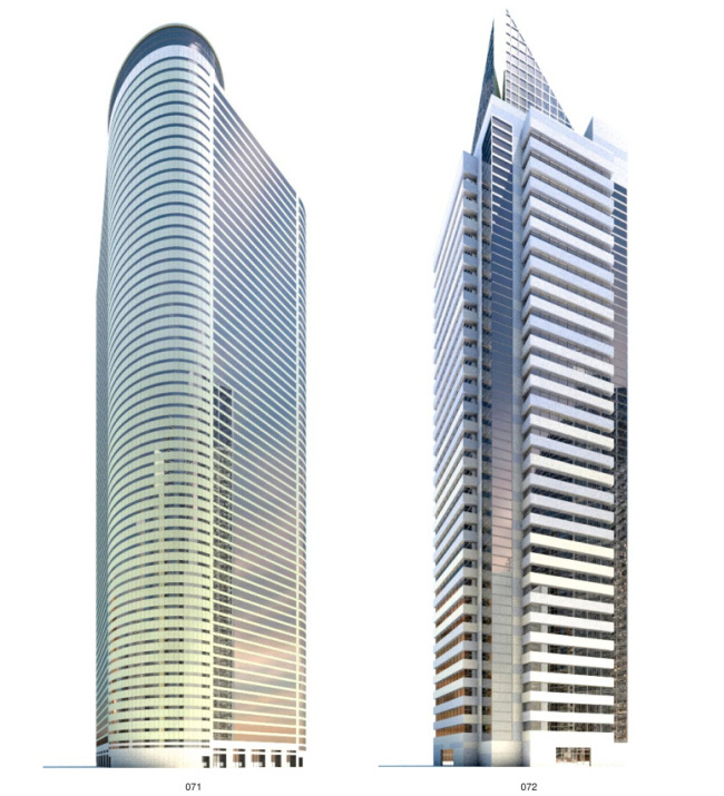 城市 高楼 城市高楼 建筑 模型 3d模型素材 建筑模型