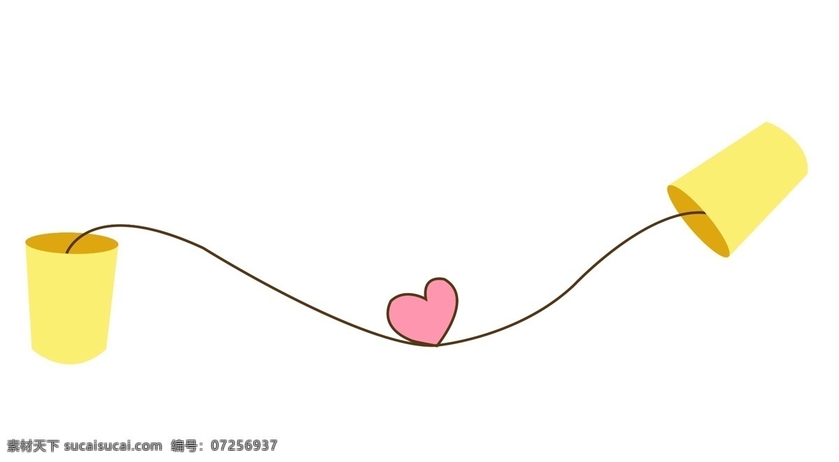 分割线听筒的插画素材图片下载-素材编号07256937-素材天下图库