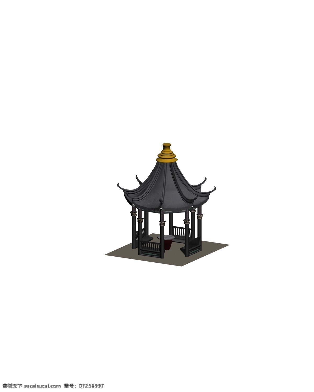 古典 中式 亭子 陶然亭 古建筑 飞檐 古代 中国风