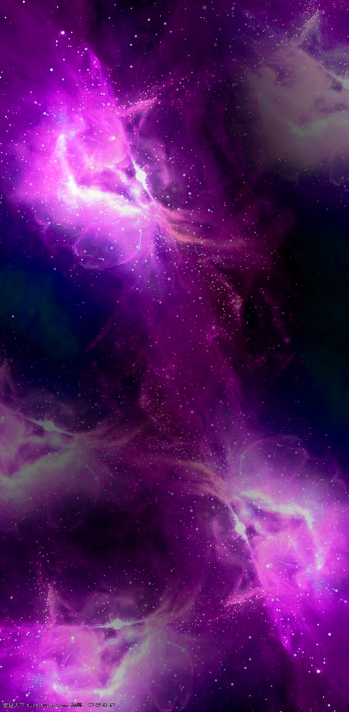 原创 紫色 唯美 能量 星空 镜面 炫彩 手机壳 冲锋 大气 镜像 电子机械包装