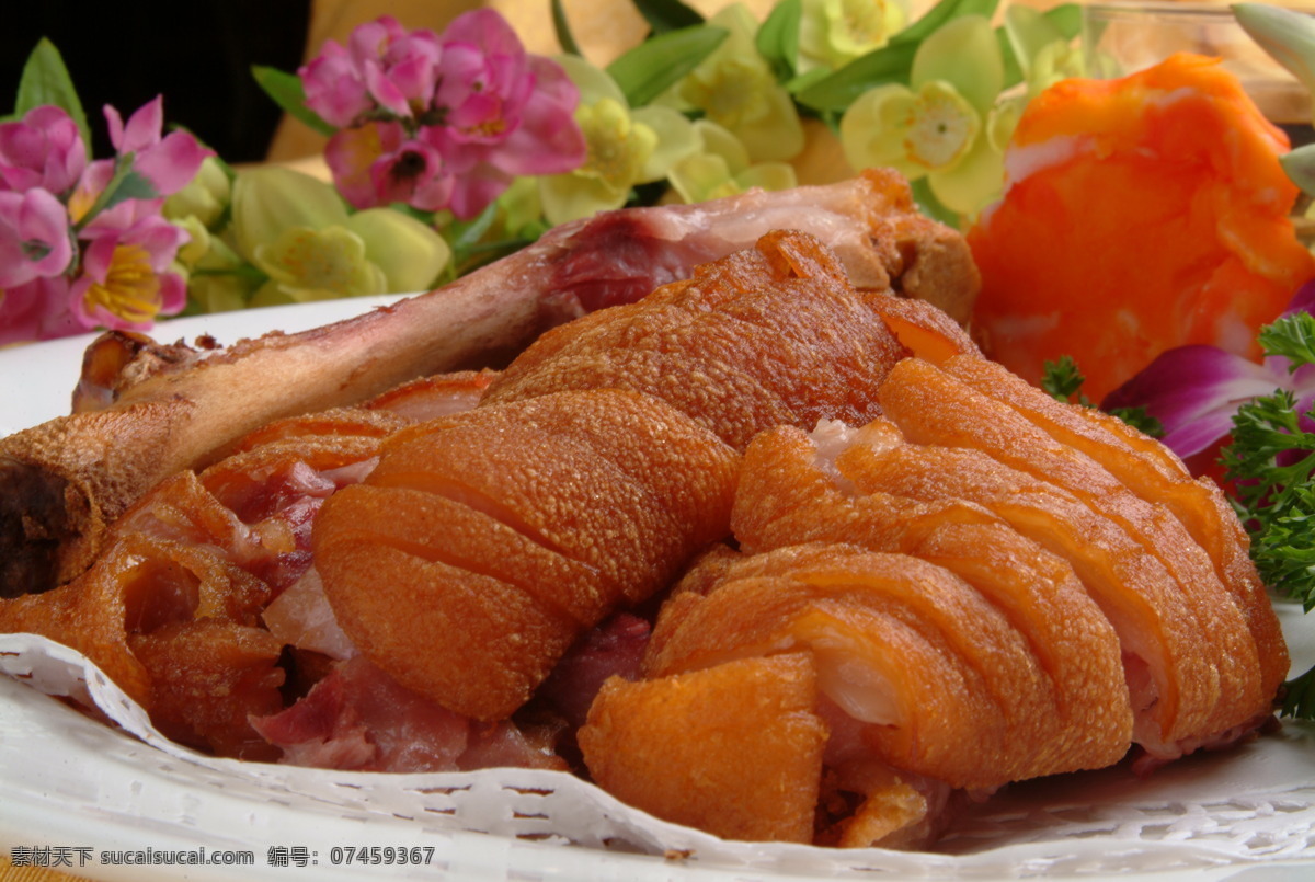 脆皮猪肶 菜牌 传统美食 餐饮美食