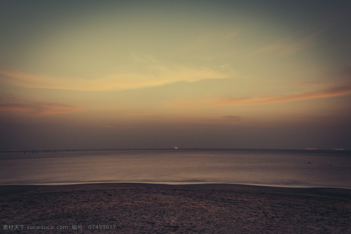 海边 海浪 海水 海滩 浪花 暮色 沙滩 山水风景 凌晨 大海 凌晨大海 夕阳 自然景观 psd源文件