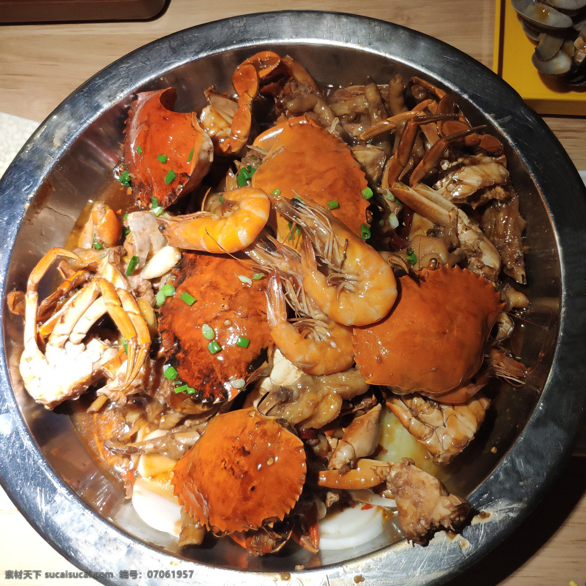 虾兵蟹将 个锅鲜 美食 海鲜 干锅 图片照片 餐饮美食