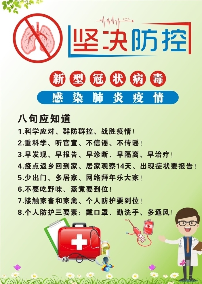 新型 冠状 病毒 感染 肺炎 疫情 防控 新型冠状病毒 感染的肺炎 疫情防控宣传 救护 医生