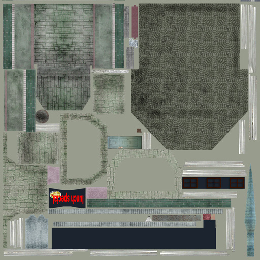 军事基地 建筑 游戏场景 3d模型素材 游戏cg模型
