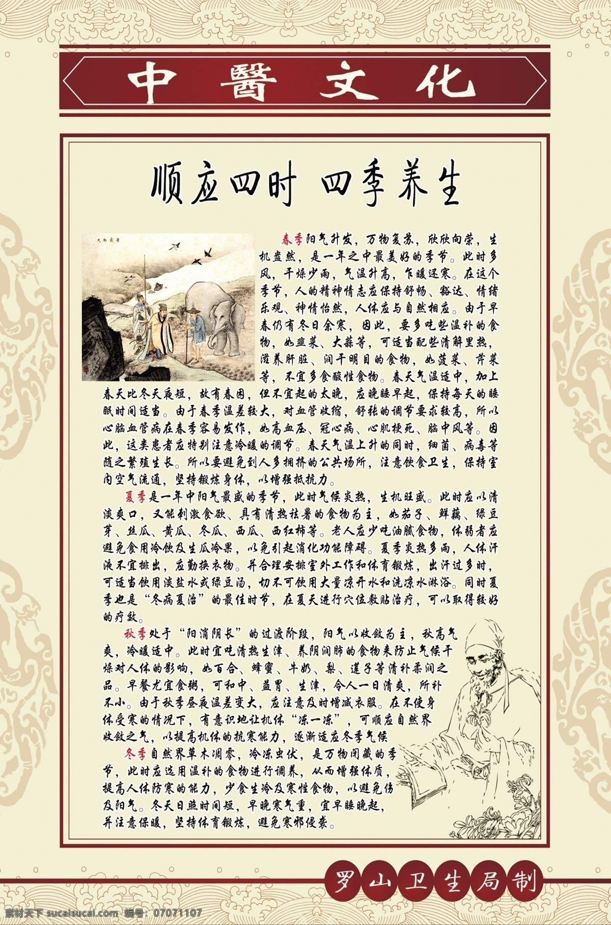 四季 养生 广告设计模板 四季养生 医院文化墙 源文件 展板模板 中医文化 卫生院 室内 宣传画 医院文化长廊 psd源文件 餐饮素材