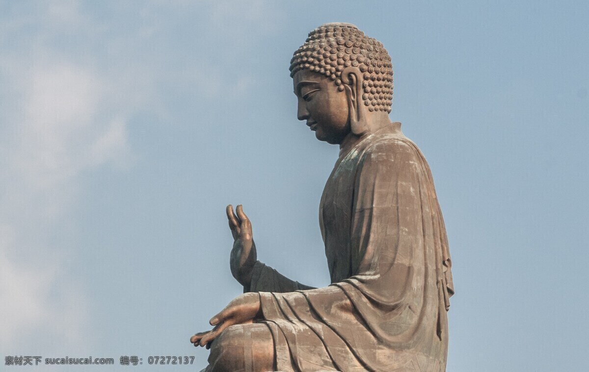 佛祖 中国 禅意 文化 艺术 雕塑 打坐 念经 侧面 意念 和尚 寺庙 文化艺术 宗教信仰