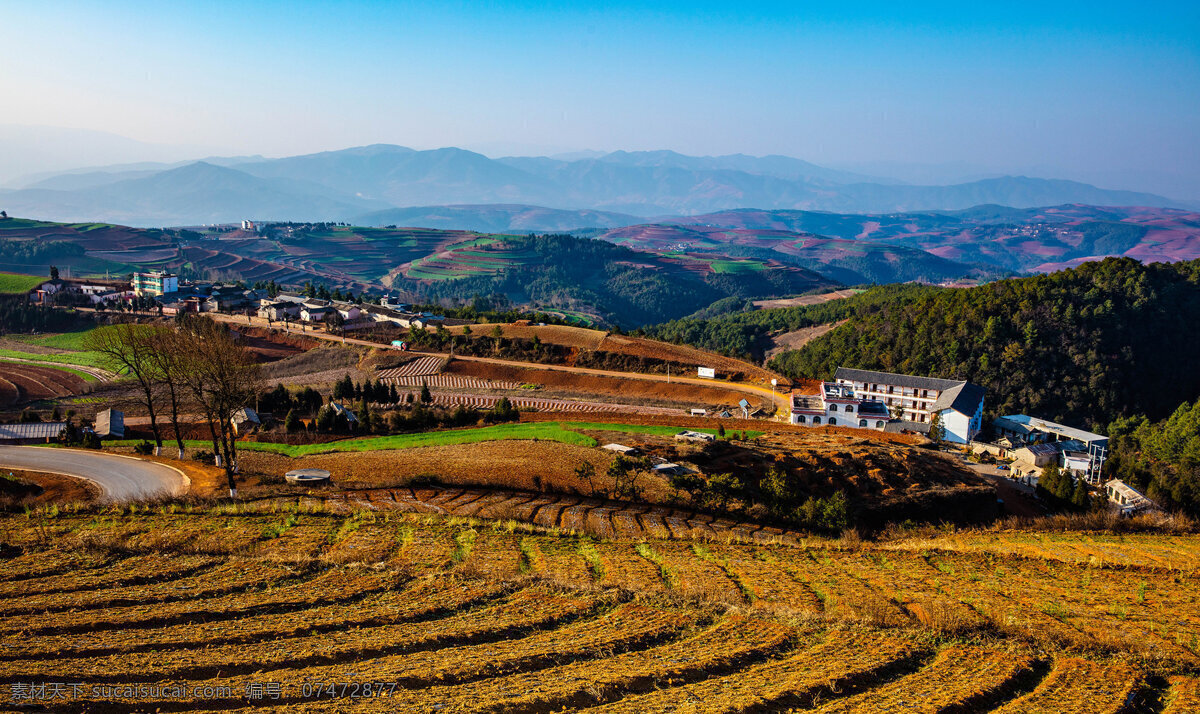 东川 红土地 风景