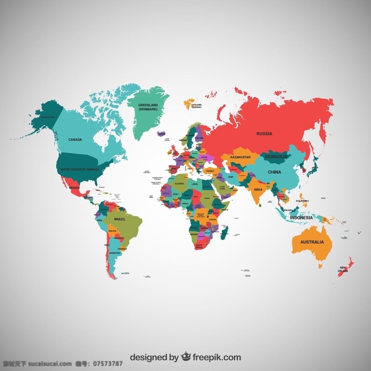 精美 彩色 世界地图 彩色世界地图 精美世界地图 世界地图矢量 地图矢量图 创意世界地图