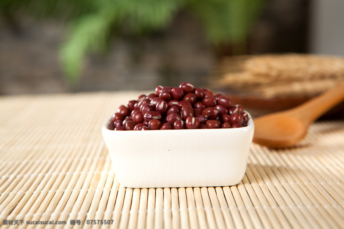 红豆 食物摄影 实物摄影 红豆实拍 中国风食物 杂粮 餐饮美食 食物原料