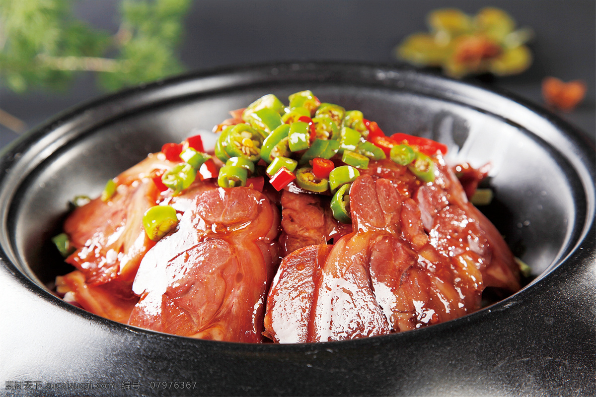 干锅带皮驴肉 美食 传统美食 餐饮美食 高清菜谱用图