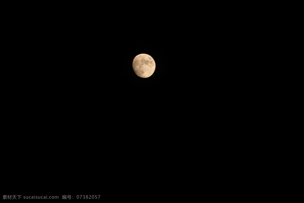 月亮图片 月亮 黑夜 半圆 天空 月球 自然景观 自然风景