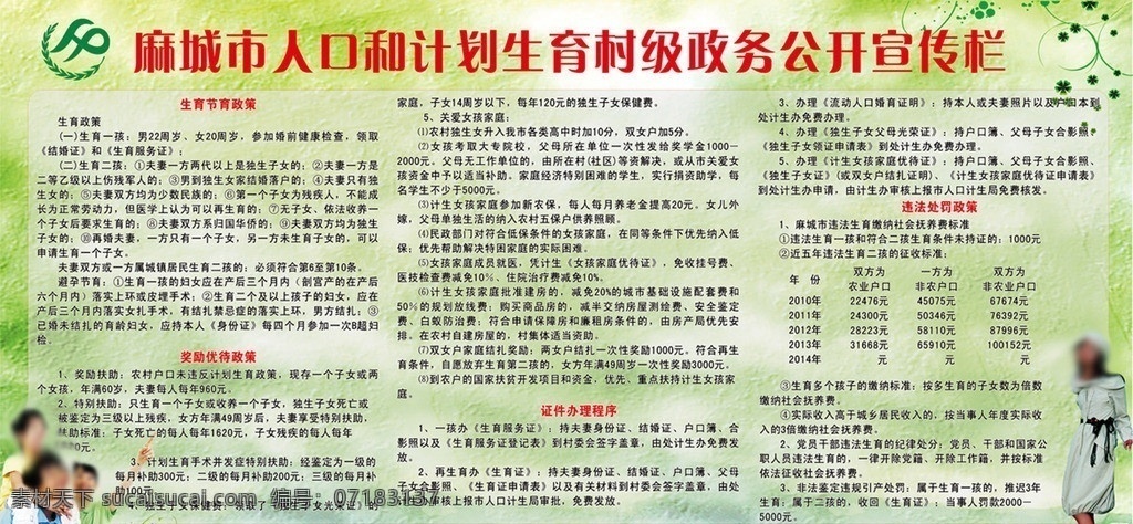计生宣传栏素材图片下载-素材编号07183137-素材天下图库