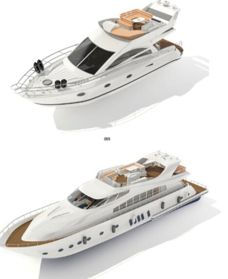 游艇 模型 3d模型 游艇模型 豪华游艇 3d模型素材 其他3d模型
