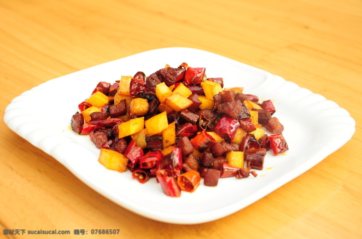 脆哨土豆丁 美食摄影 美食 中式美食 土豆 脆哨 土豆炒脆哨 美食专辑 餐饮美食 传统美食