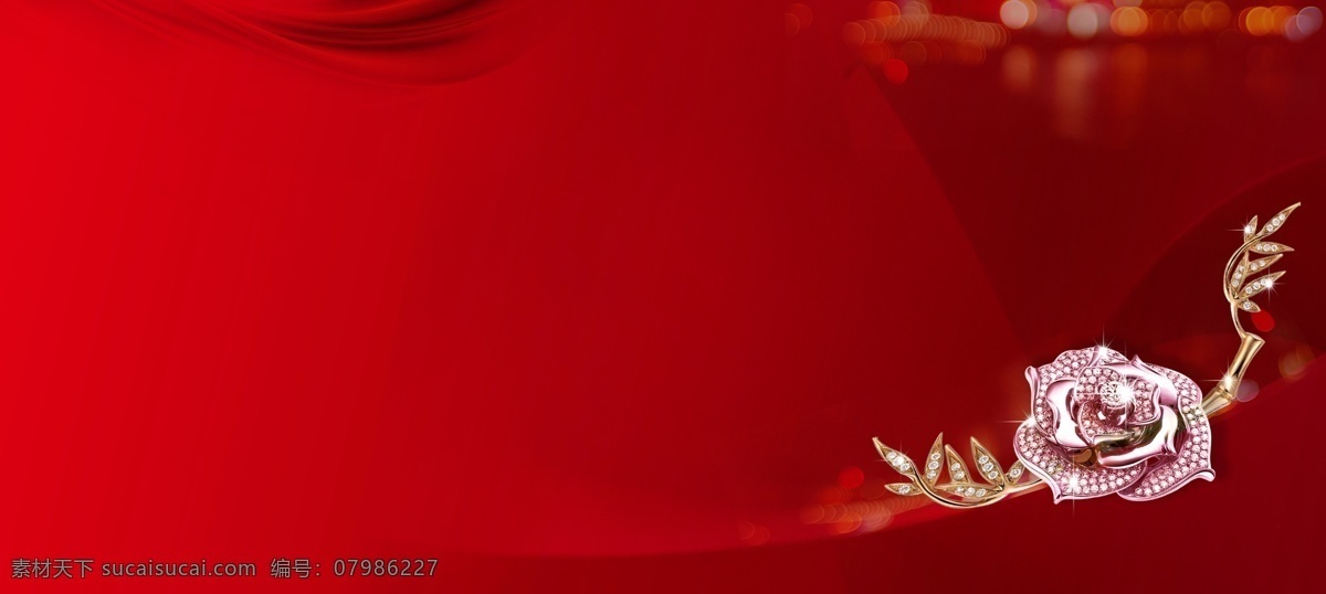 洋房 豪宅 红金 质感 金花 传统红色 开盘