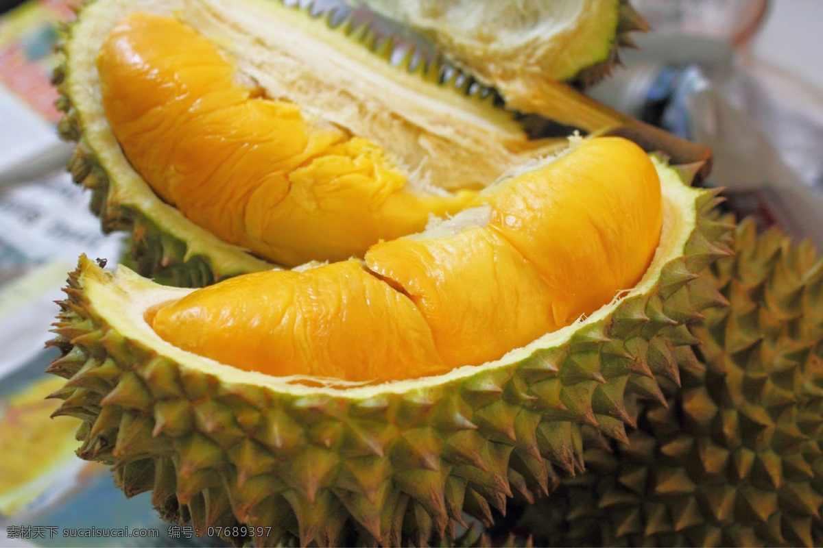 水果之王 水果 马来西亚榴莲 榴莲甜品 食物 生物世界