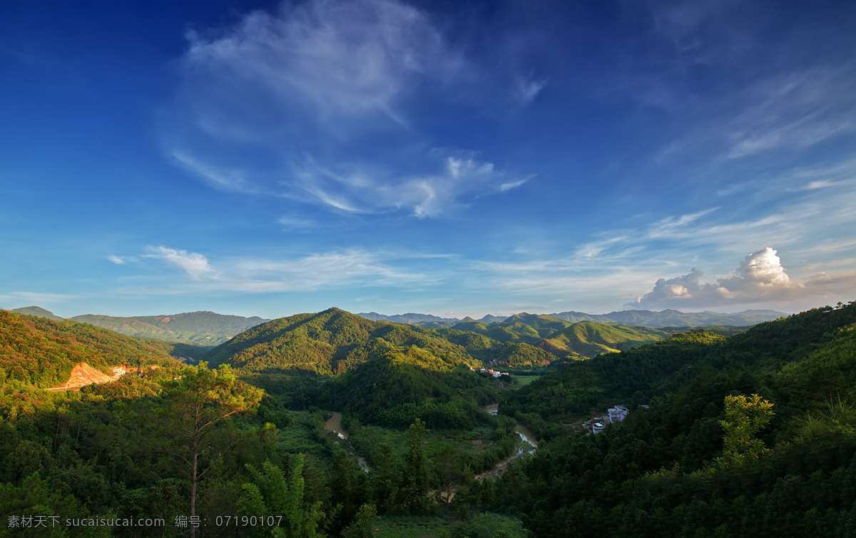 乡村 山水 田园 风景